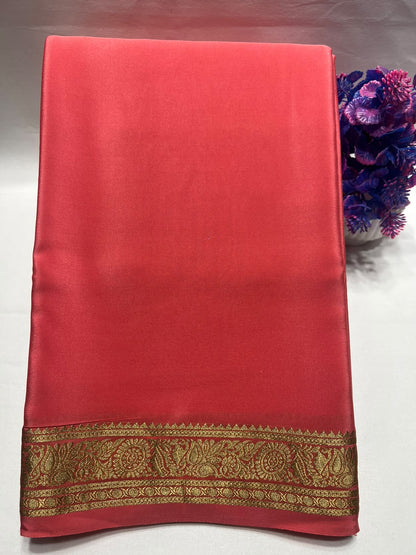 Pure Mysore Silk Saree.