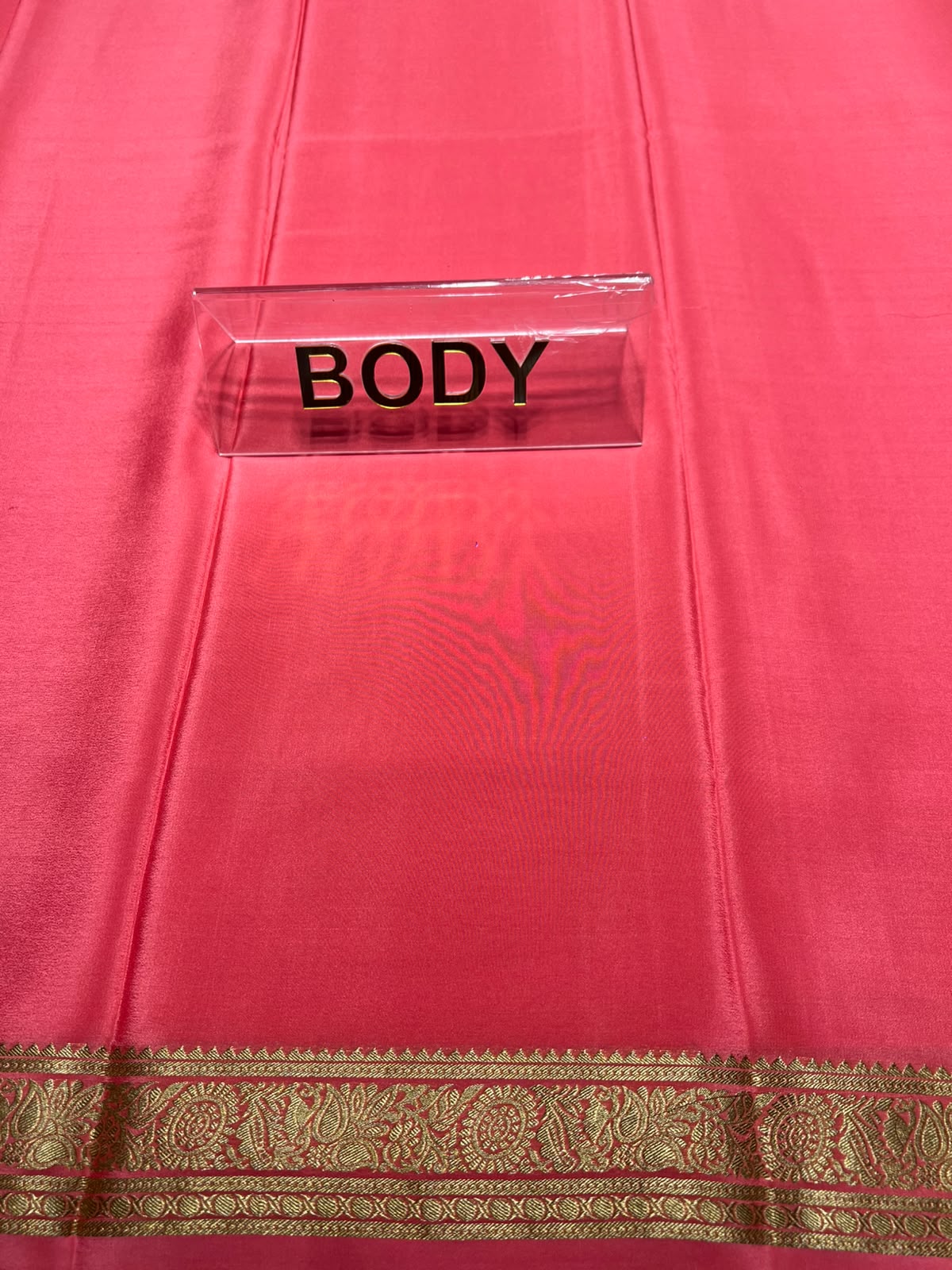 Pure Mysore Silk Saree.