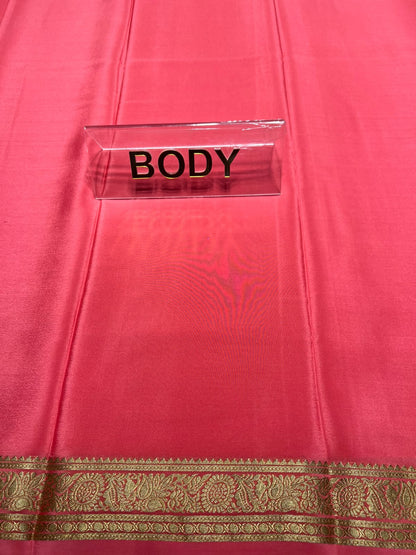Pure Mysore Silk Saree.