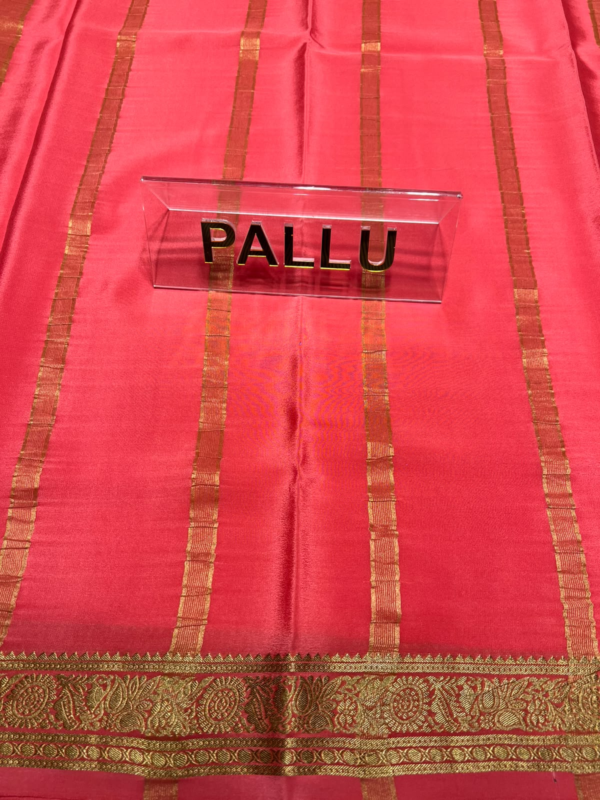 Pure Mysore Silk Saree.