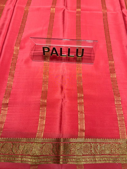 Pure Mysore Silk Saree.