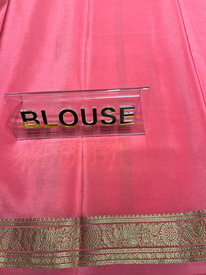 Pure Mysore Silk Saree.