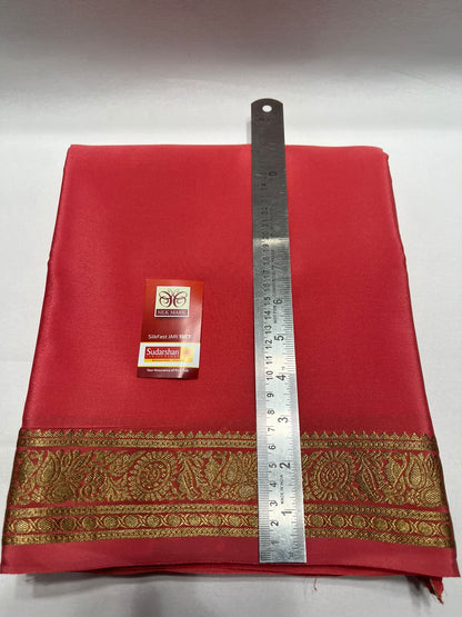 Pure Mysore Silk Saree.
