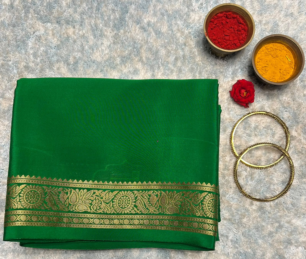 Pure Mysore Silk Saree.