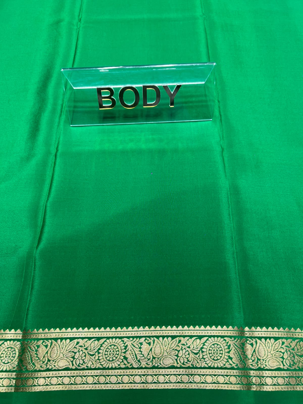 Pure Mysore Silk Saree.