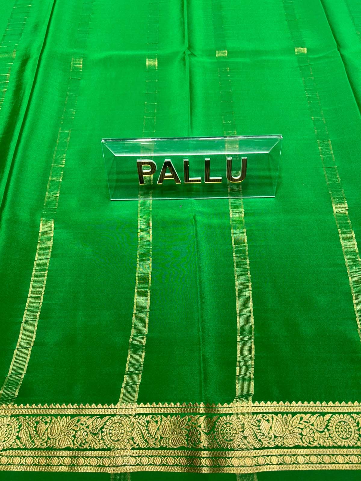 Pure Mysore Silk Saree.