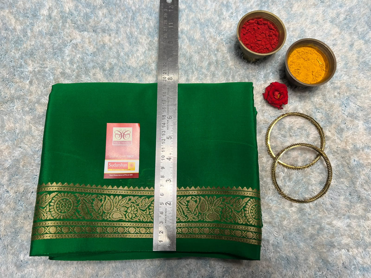 Pure Mysore Silk Saree.