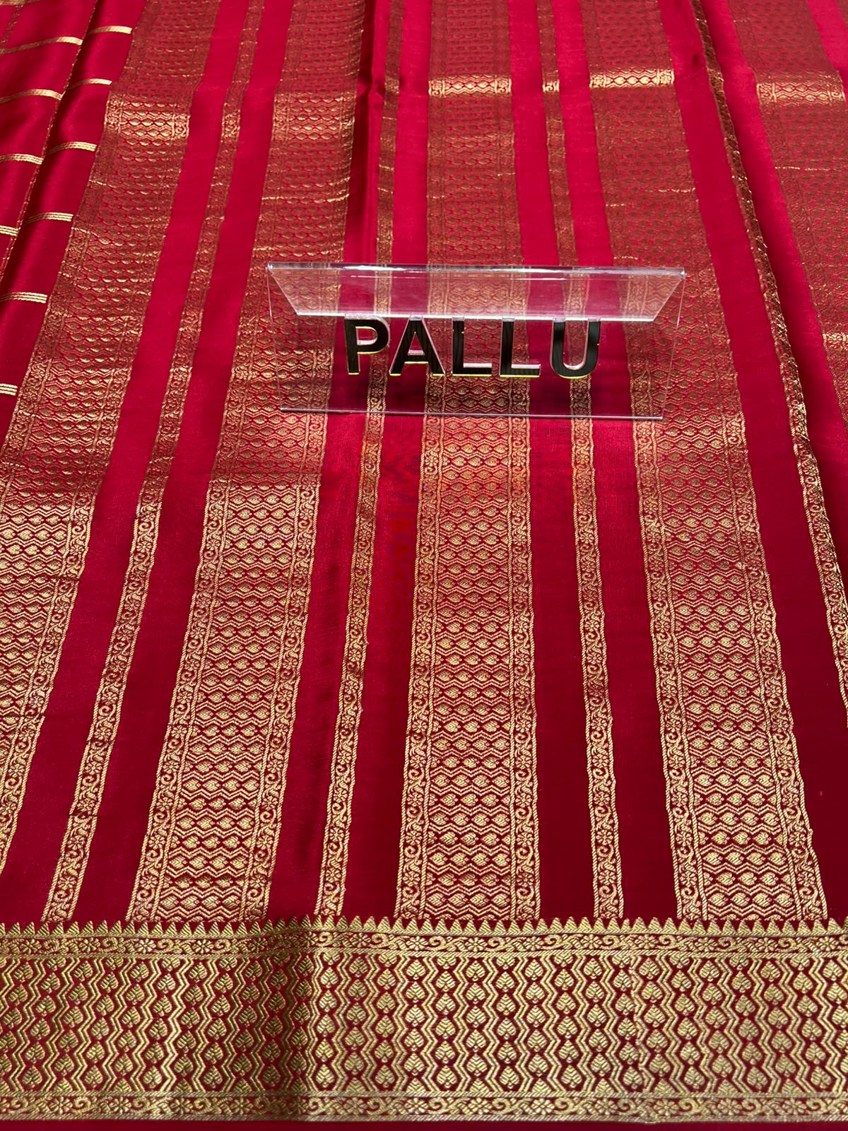 Pure Mysore Silk Saree.