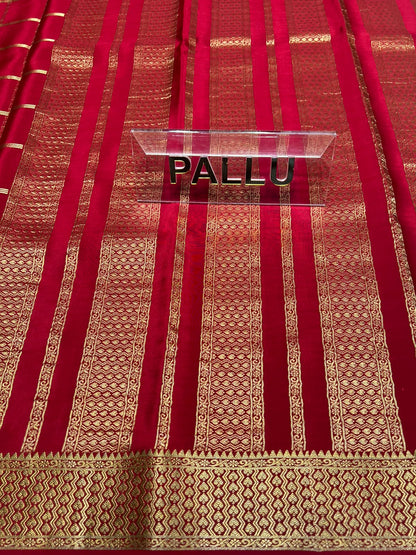 Pure Mysore Silk Saree.