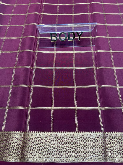 Pure Mysore Silk Saree.