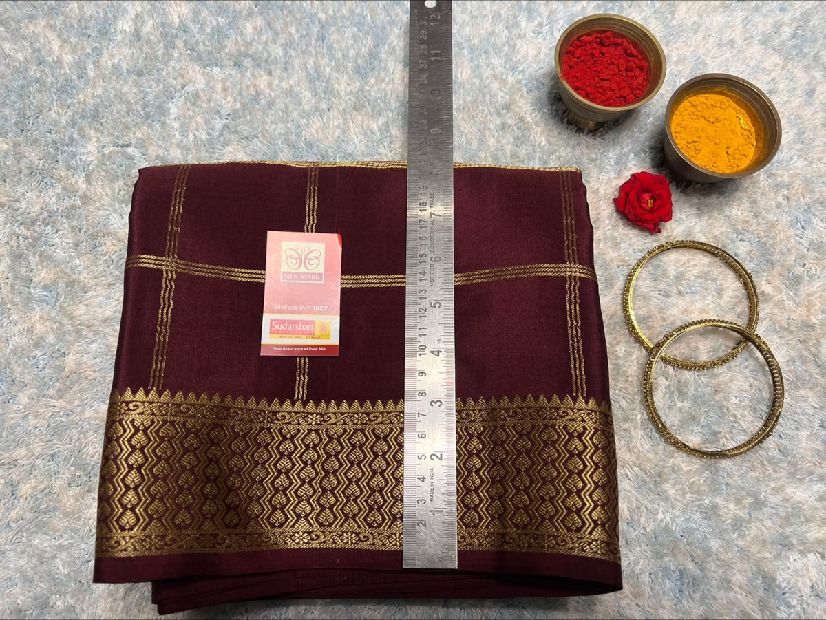 Pure Mysore Silk Saree.