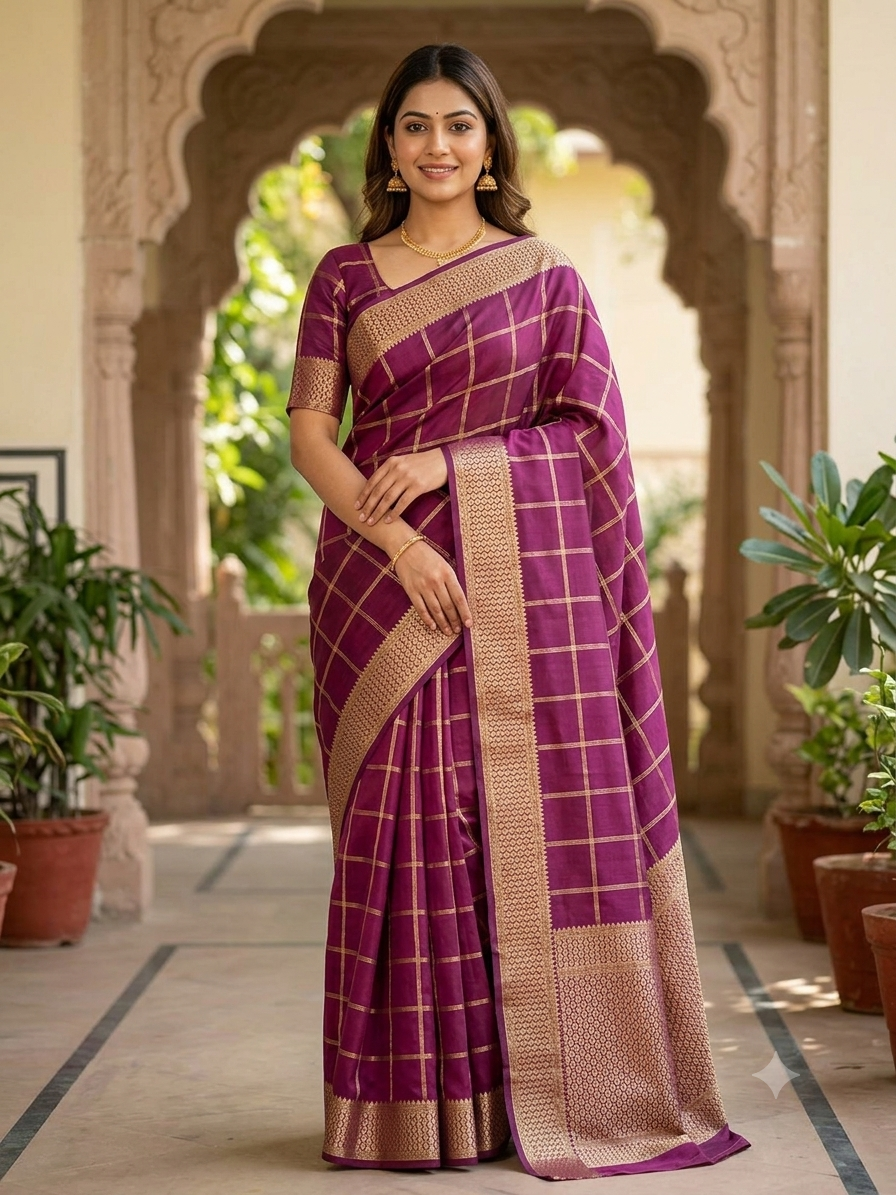 Pure Mysore Silk Saree.