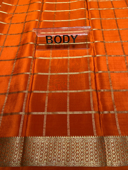 Pure Mysore Silk Saree.