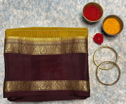 Pure Mysore Silk Saree.