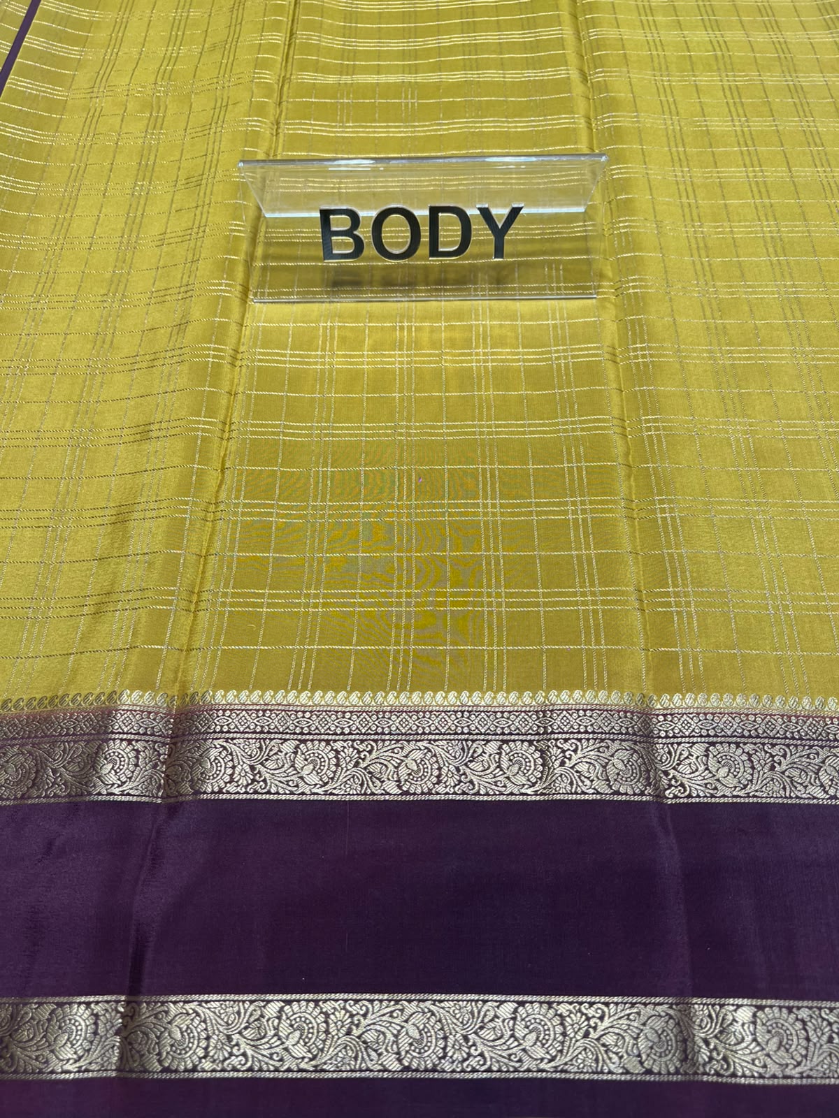Pure Mysore Silk Saree.