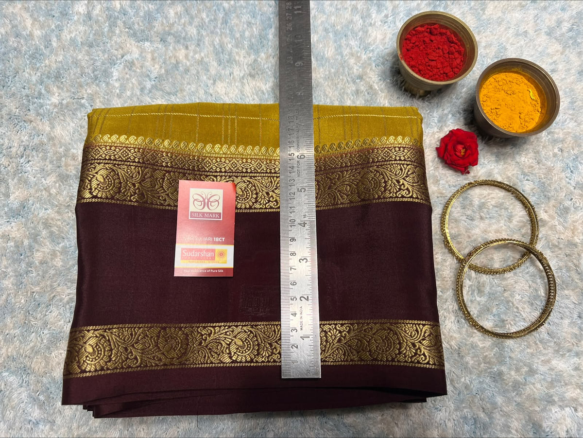 Pure Mysore Silk Saree.
