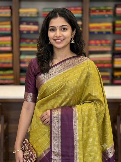 Pure Mysore Silk Saree.