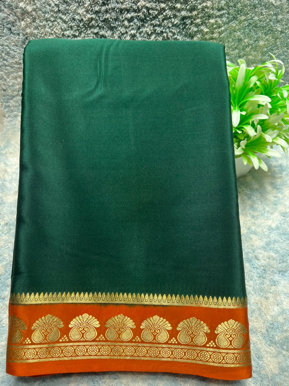 Pure Mysore Silk Saree.