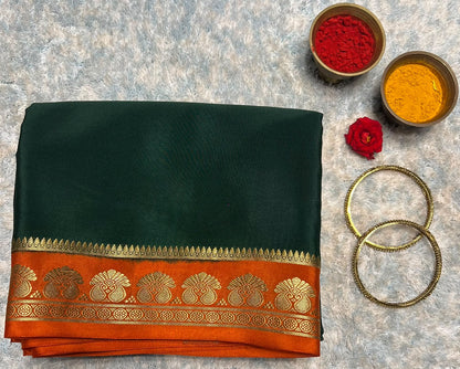 Pure Mysore Silk Saree.