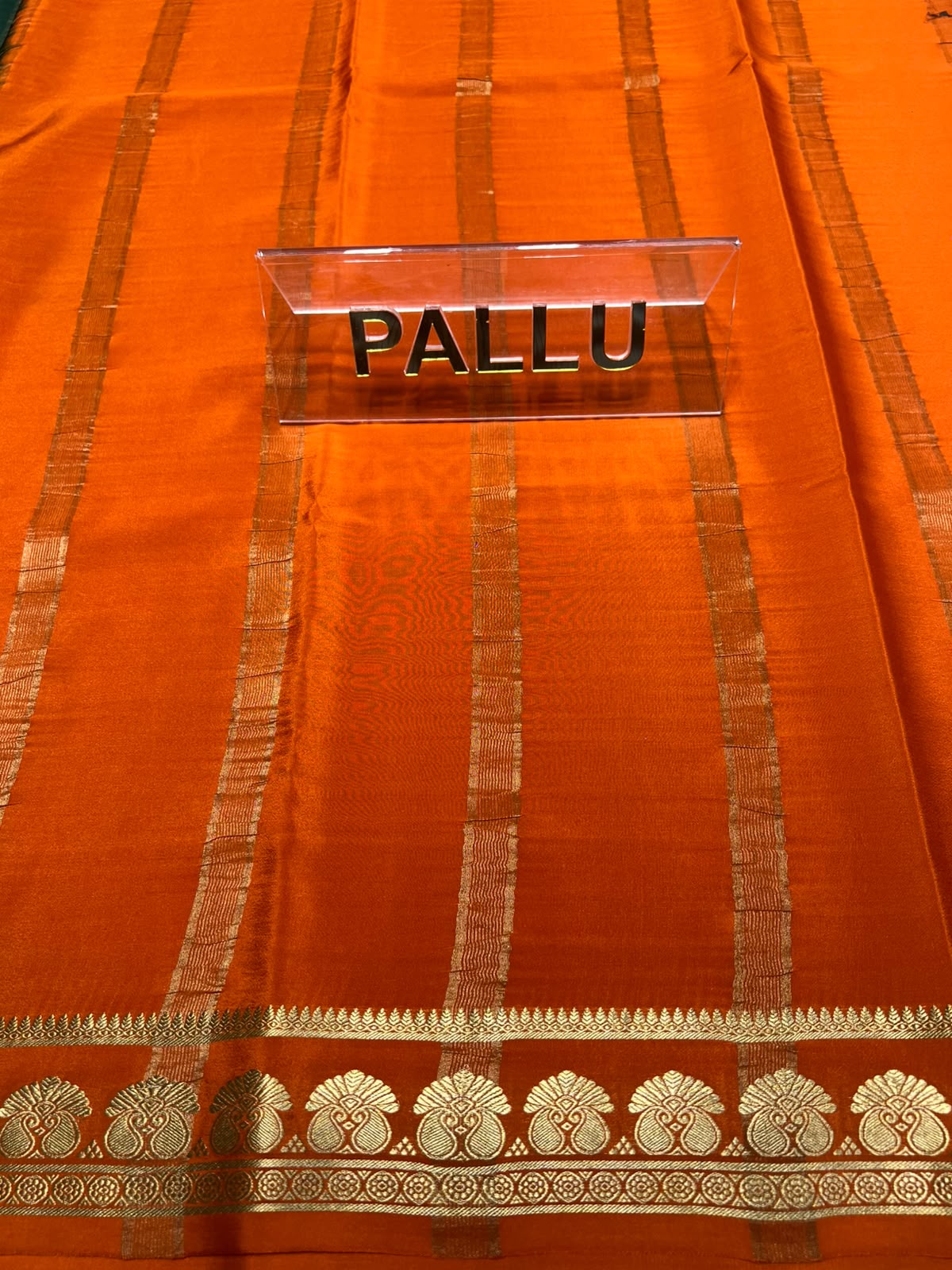 Pure Mysore Silk Saree.