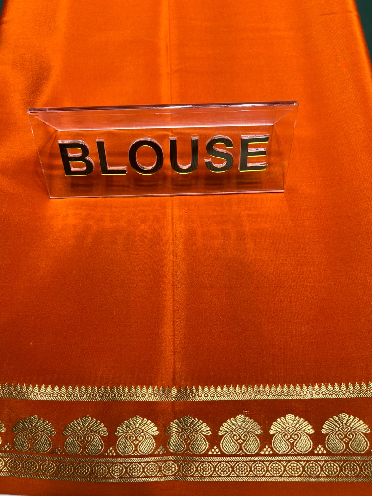 Pure Mysore Silk Saree.