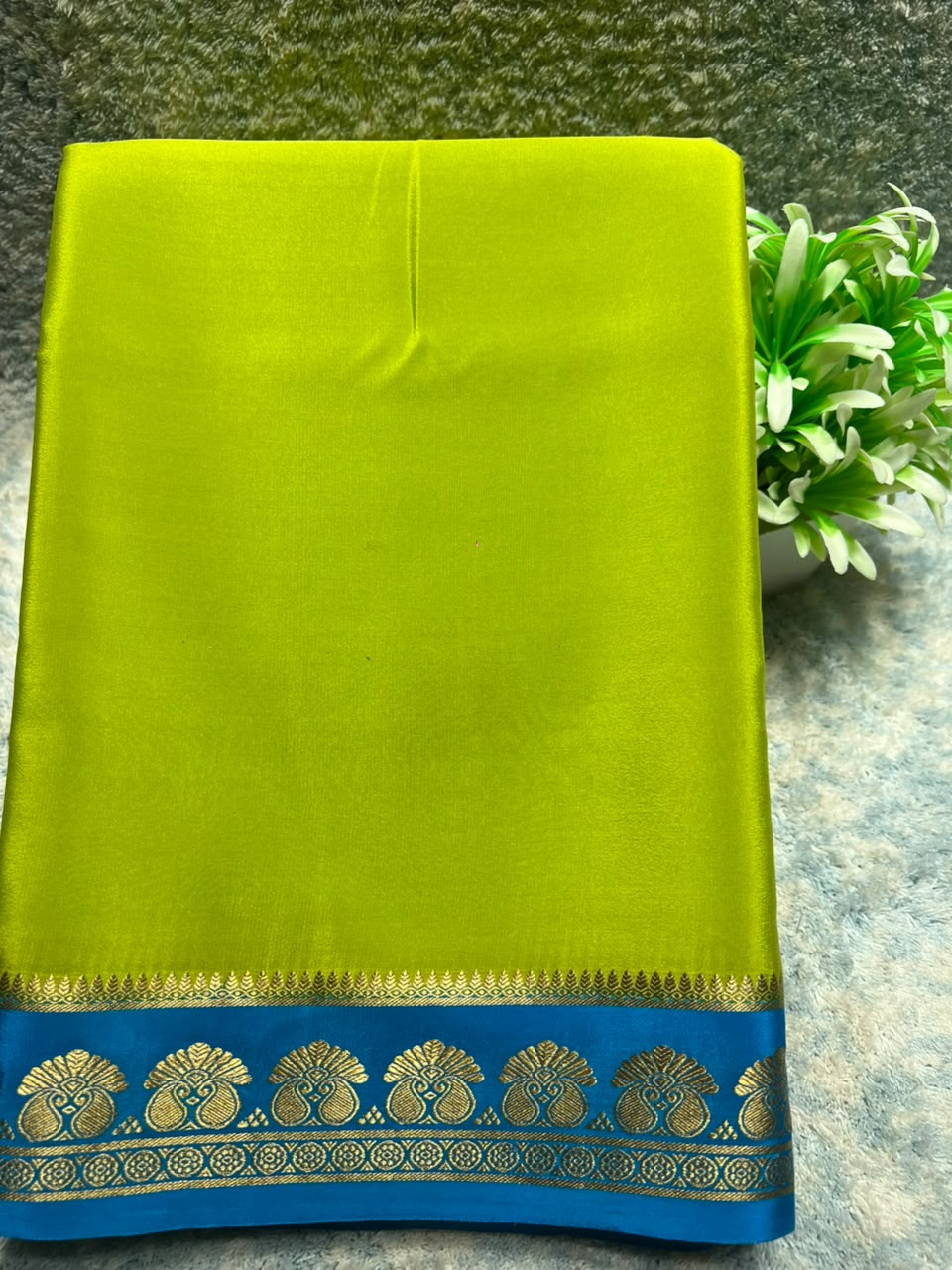 Pure Mysore Silk Saree.