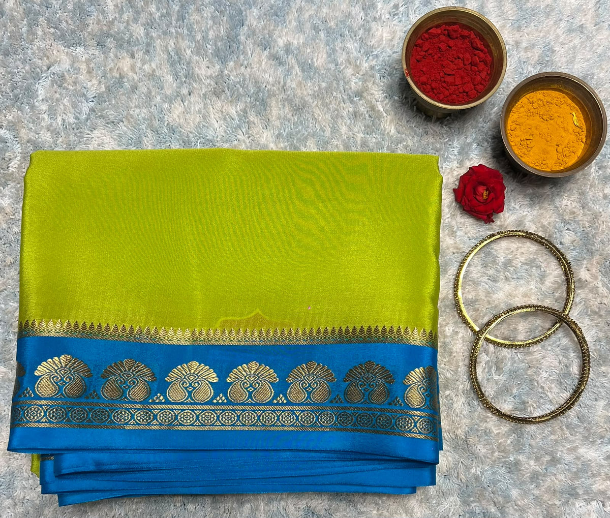 Pure Mysore Silk Saree.