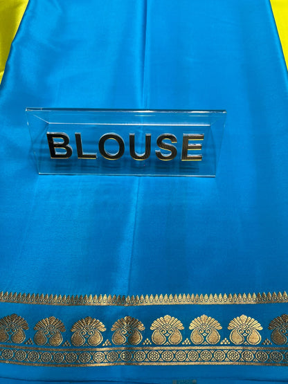 Pure Mysore Silk Saree.