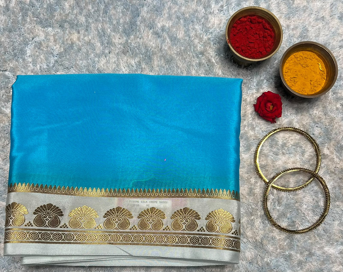 Pure Mysore Silk Saree.