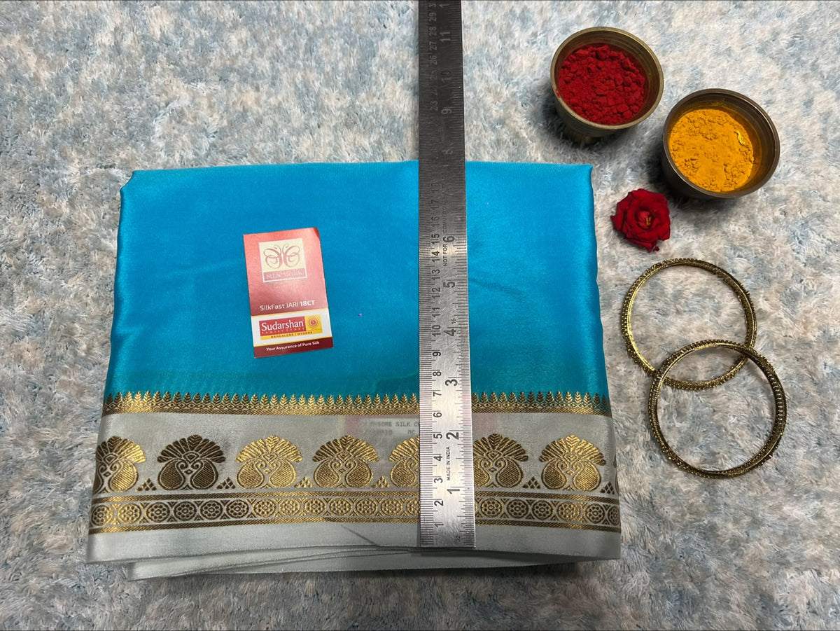 Pure Mysore Silk Saree.