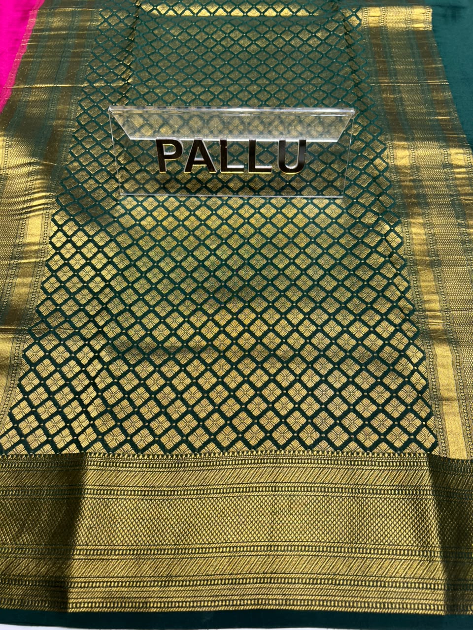 Pure Mysore Silk Saree.