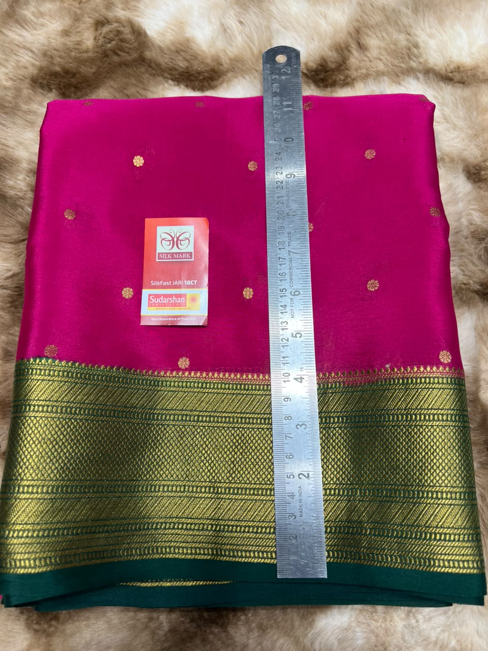 Pure Mysore Silk Saree.
