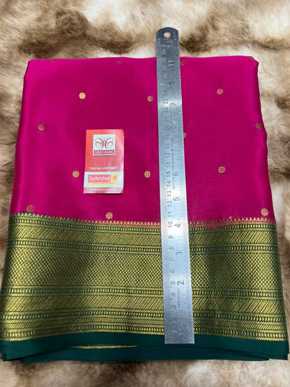 Pure Mysore Silk Saree.