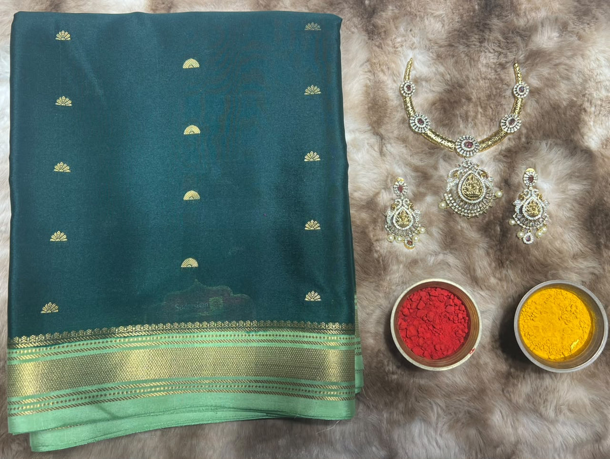 Pure Mysore Silk Saree.