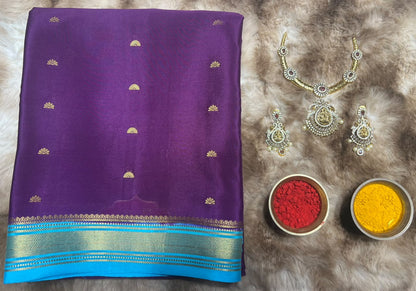 Pure Mysore Silk Saree.