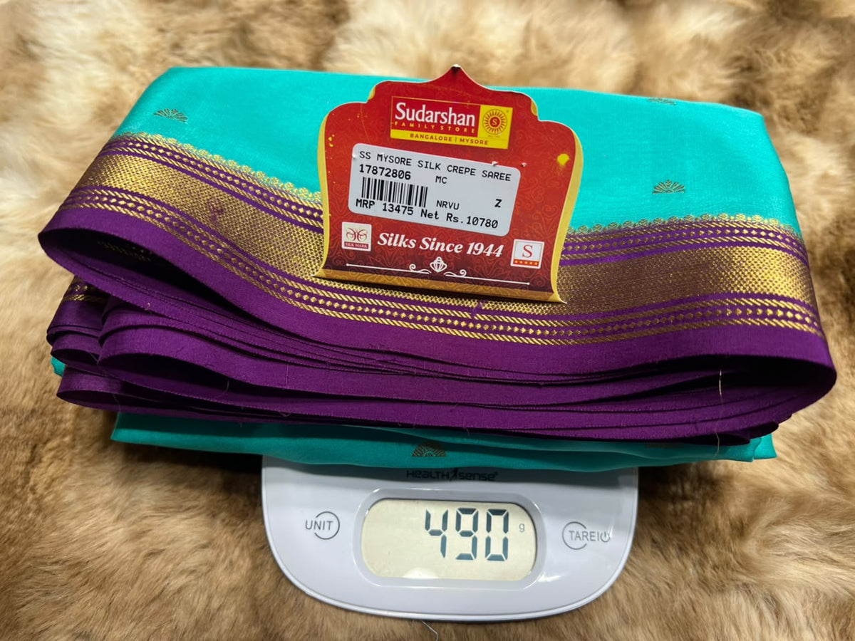 Pure Mysore Silk Saree.