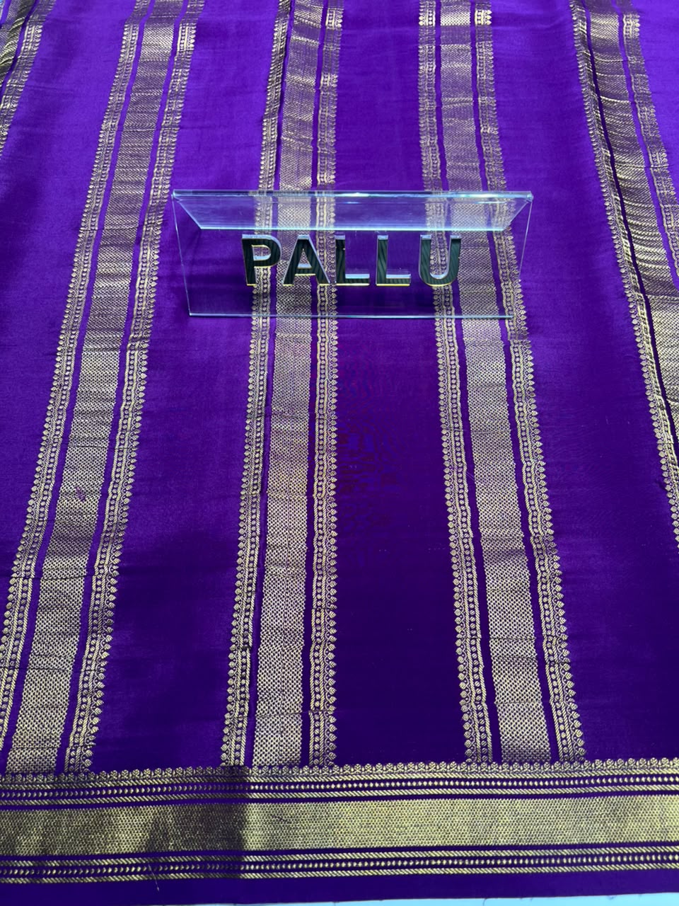 Pure Mysore Silk Saree.