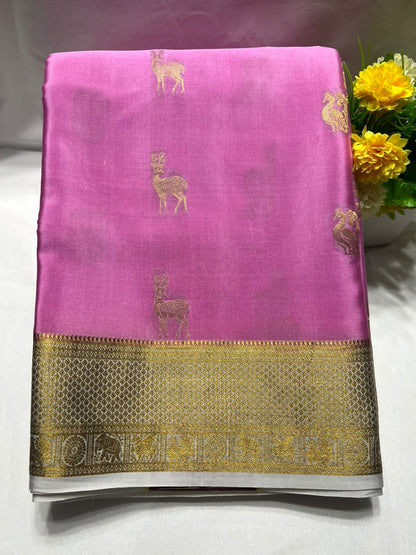 Pure Mysore Silk Saree.