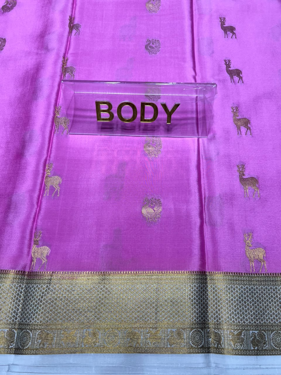 Pure Mysore Silk Saree.