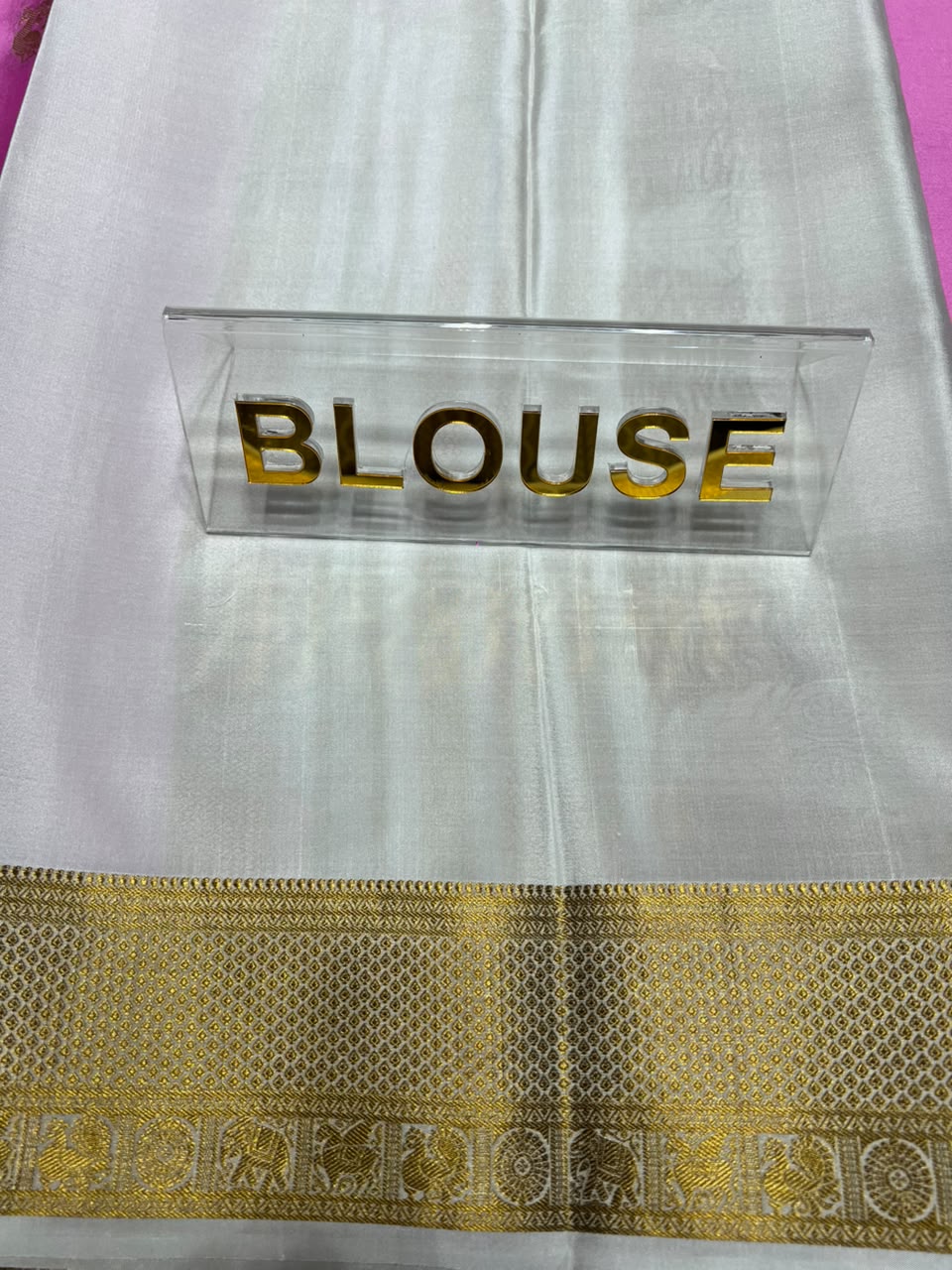 Pure Mysore Silk Saree.