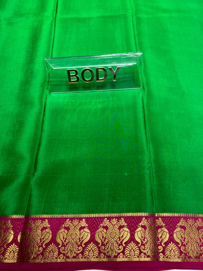 Pure Mysore Silk Saree.