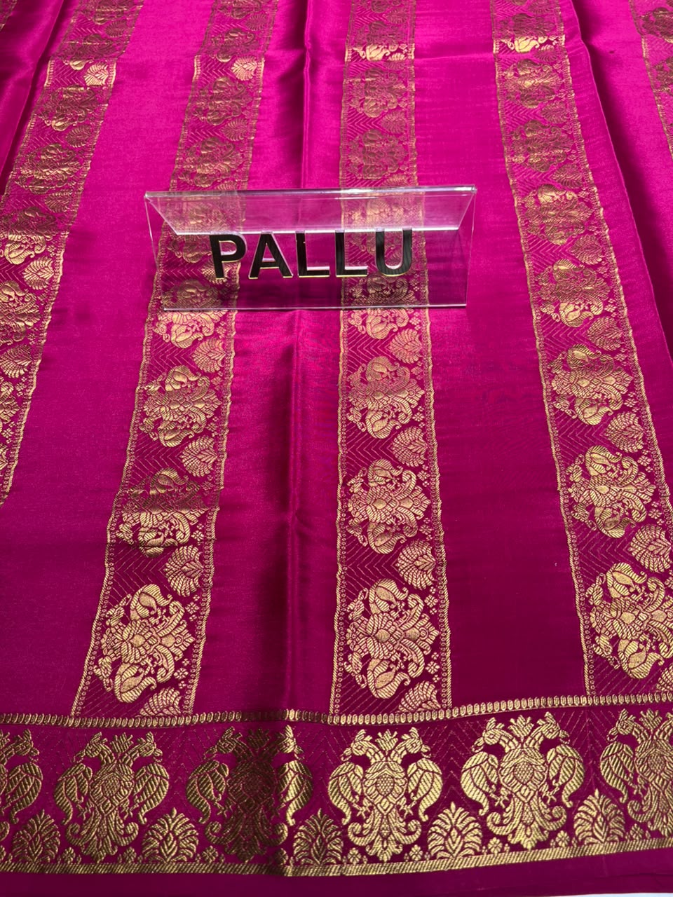 Pure Mysore Silk Saree.