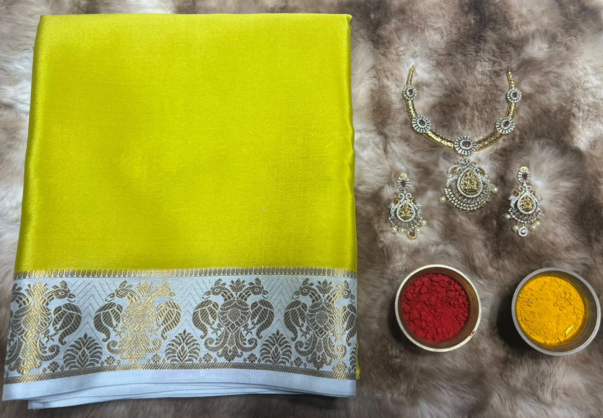 Pure Mysore Silk Saree.