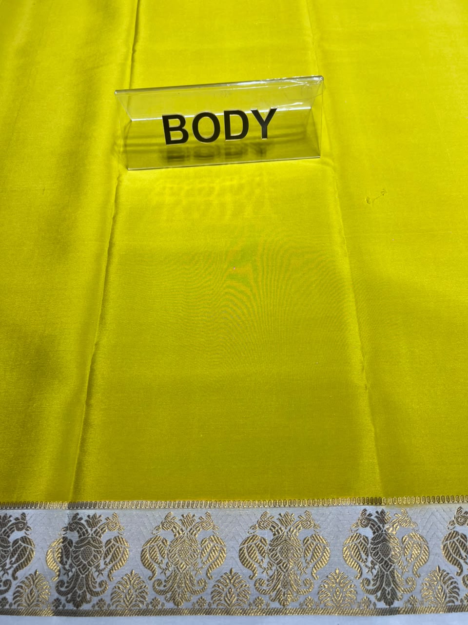 Pure Mysore Silk Saree.