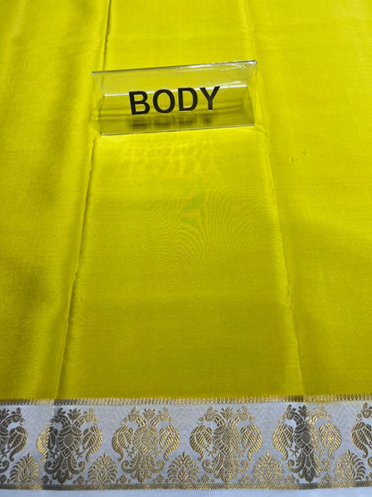 Pure Mysore Silk Saree.