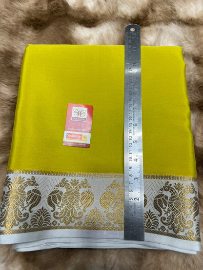 Pure Mysore Silk Saree.