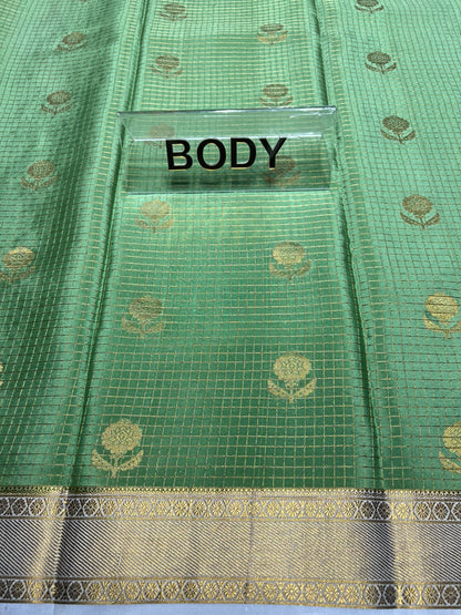 Pure Mysore Silk Saree.