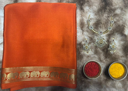 Pure Mysore Silk Saree.