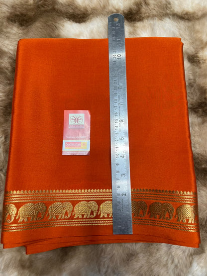 Pure Mysore Silk Saree.
