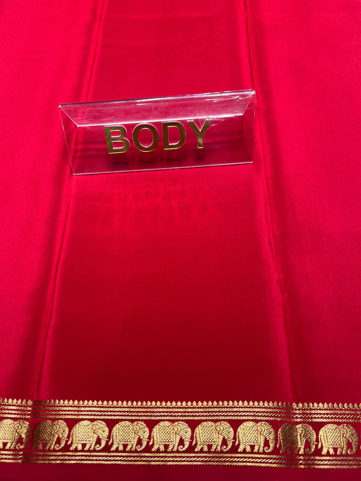 Pure Mysore Silk Saree.